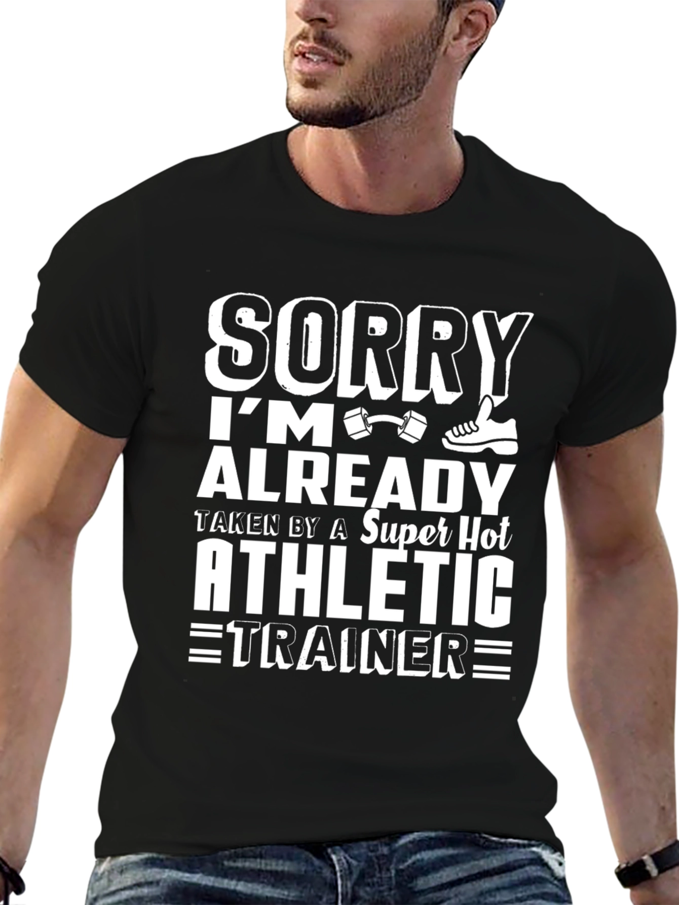 Sorry Im Taken Athletic Trainer T-Shirt