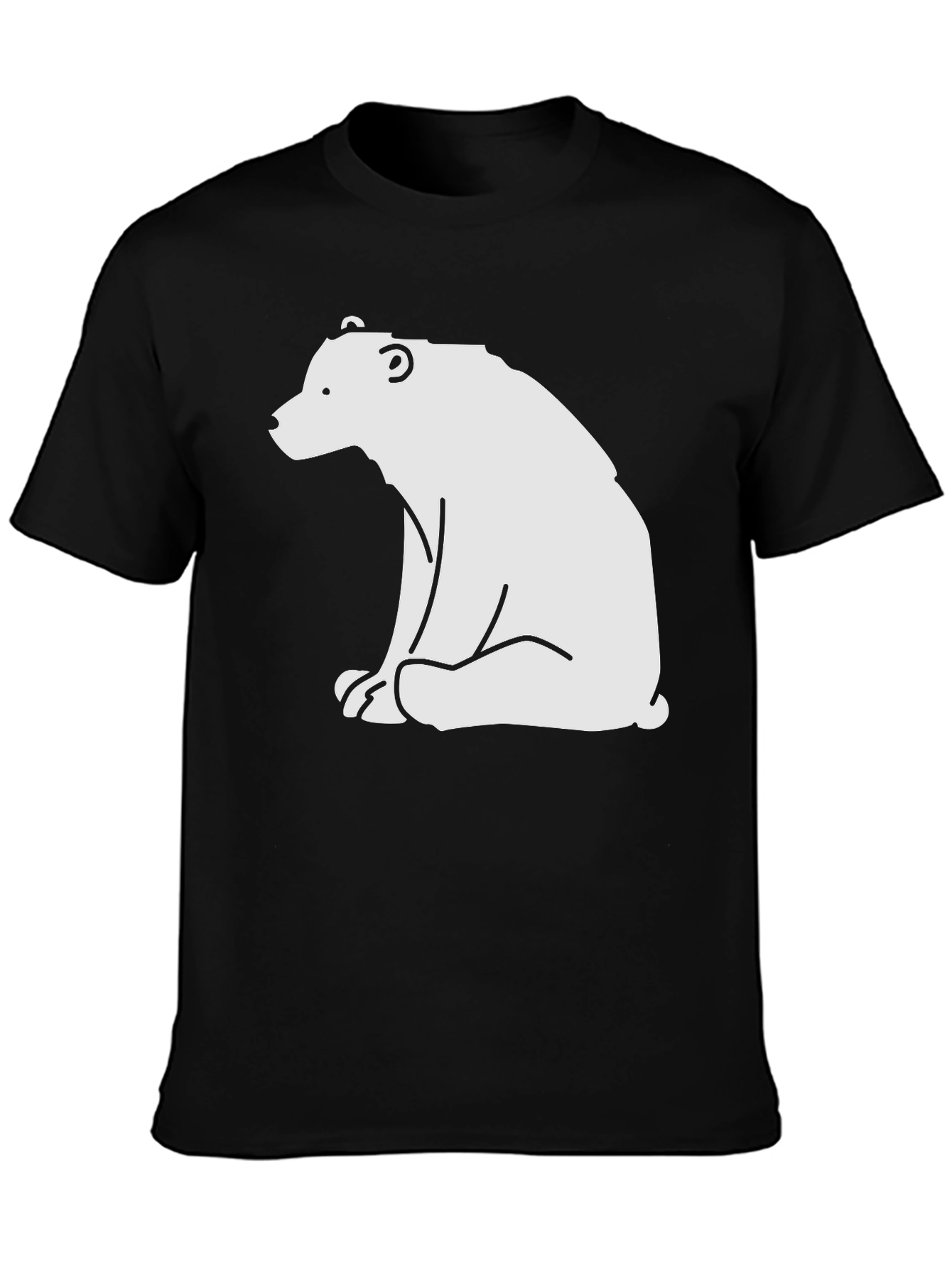 Bear Graphic T-Shirt - Casual Style