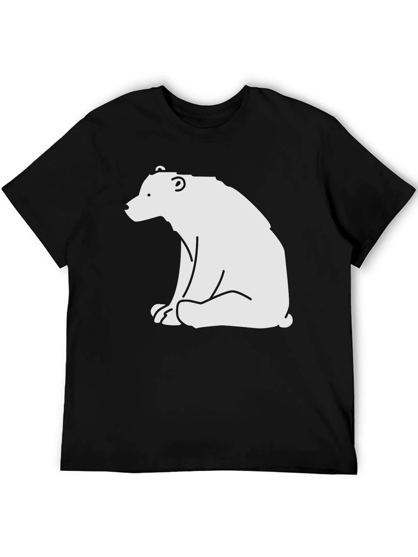 Bear Graphic T-Shirt - Casual Style