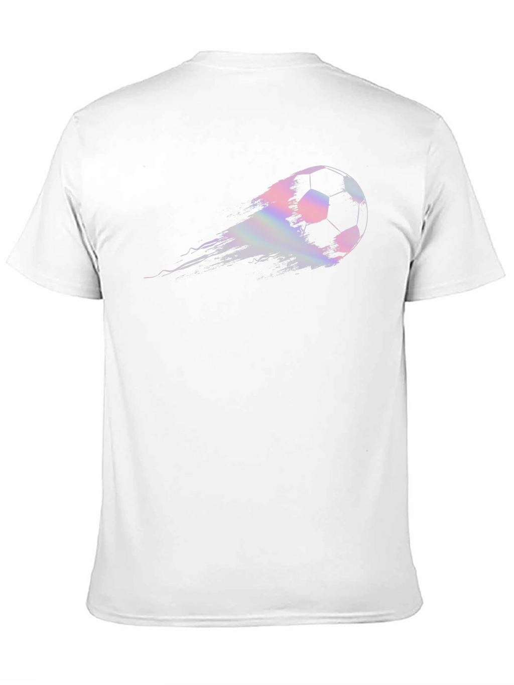 Soccer Ball Streak Graphic T-Shirt