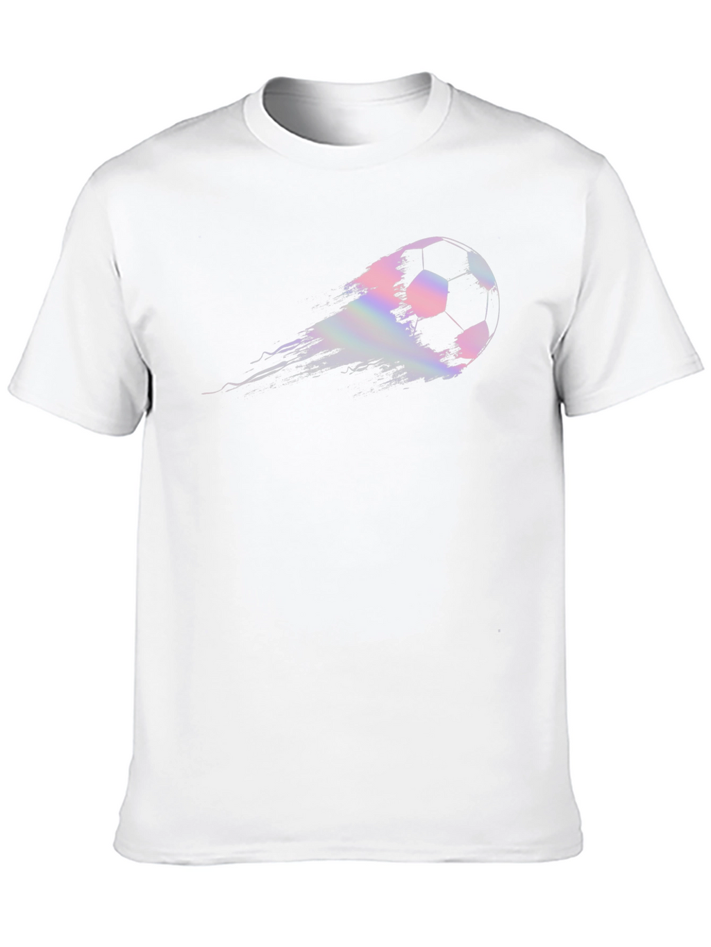 Soccer Ball Streak Graphic T-Shirt