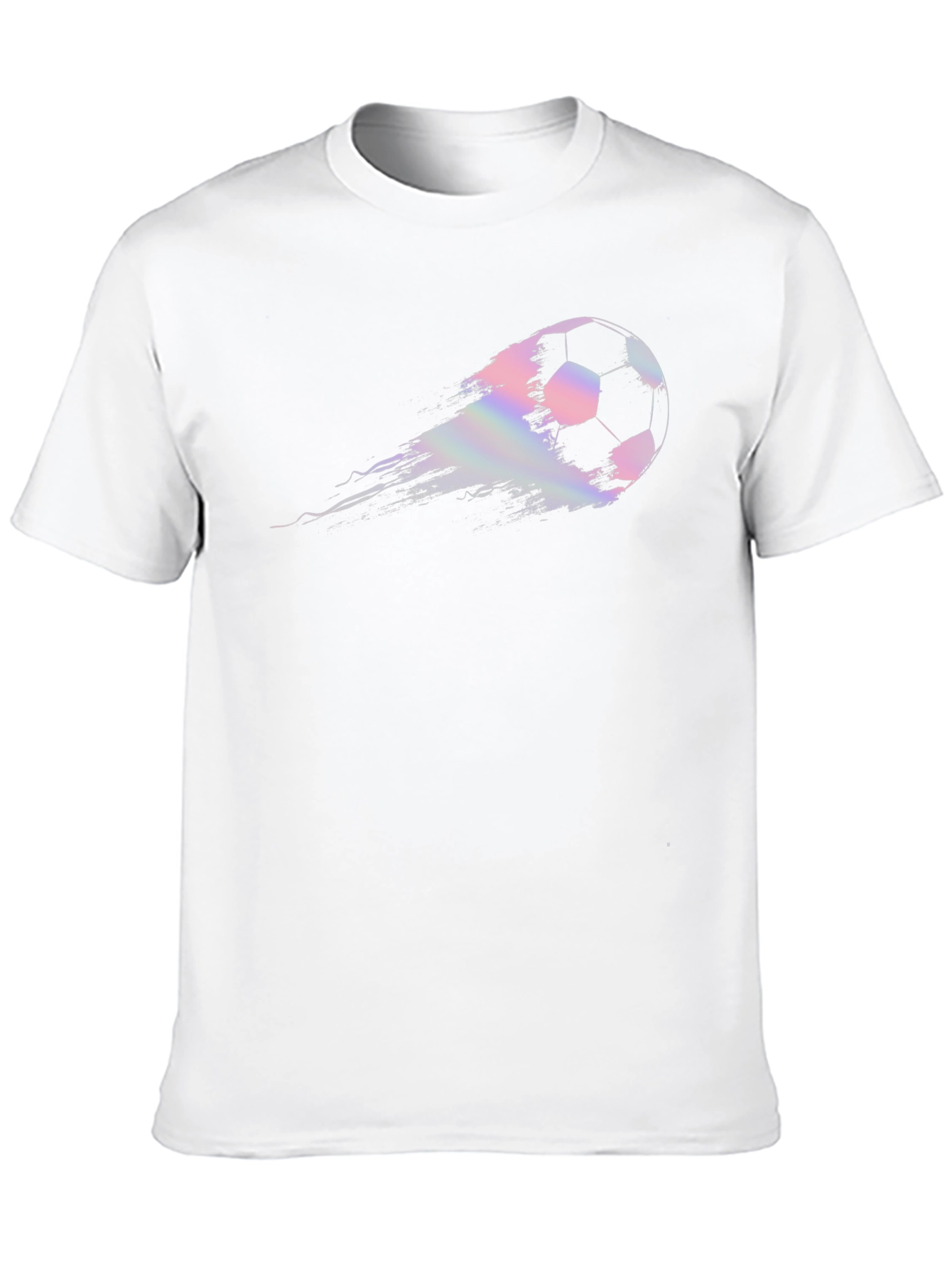 Soccer Ball Streak Graphic T-Shirt
