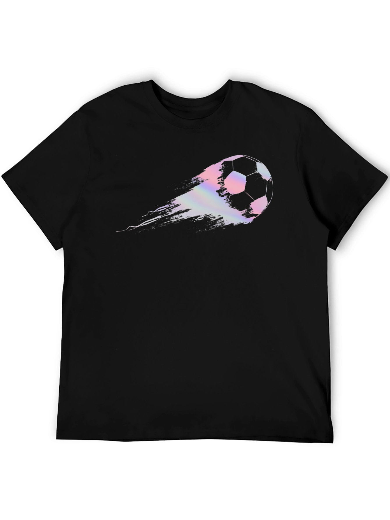 Soccer Ball Streak Graphic T-Shirt