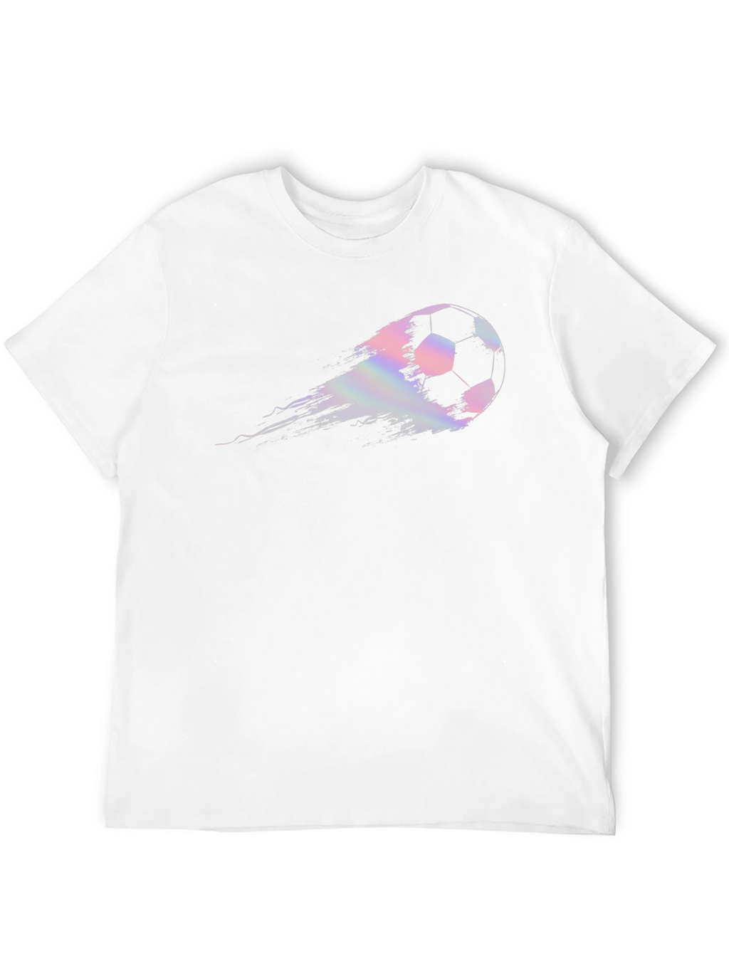 Soccer Ball Streak Graphic T-Shirt