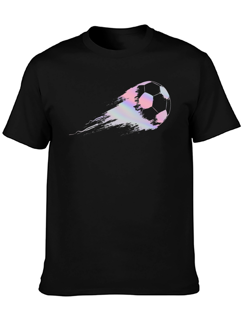 Soccer Ball Streak Graphic T-Shirt