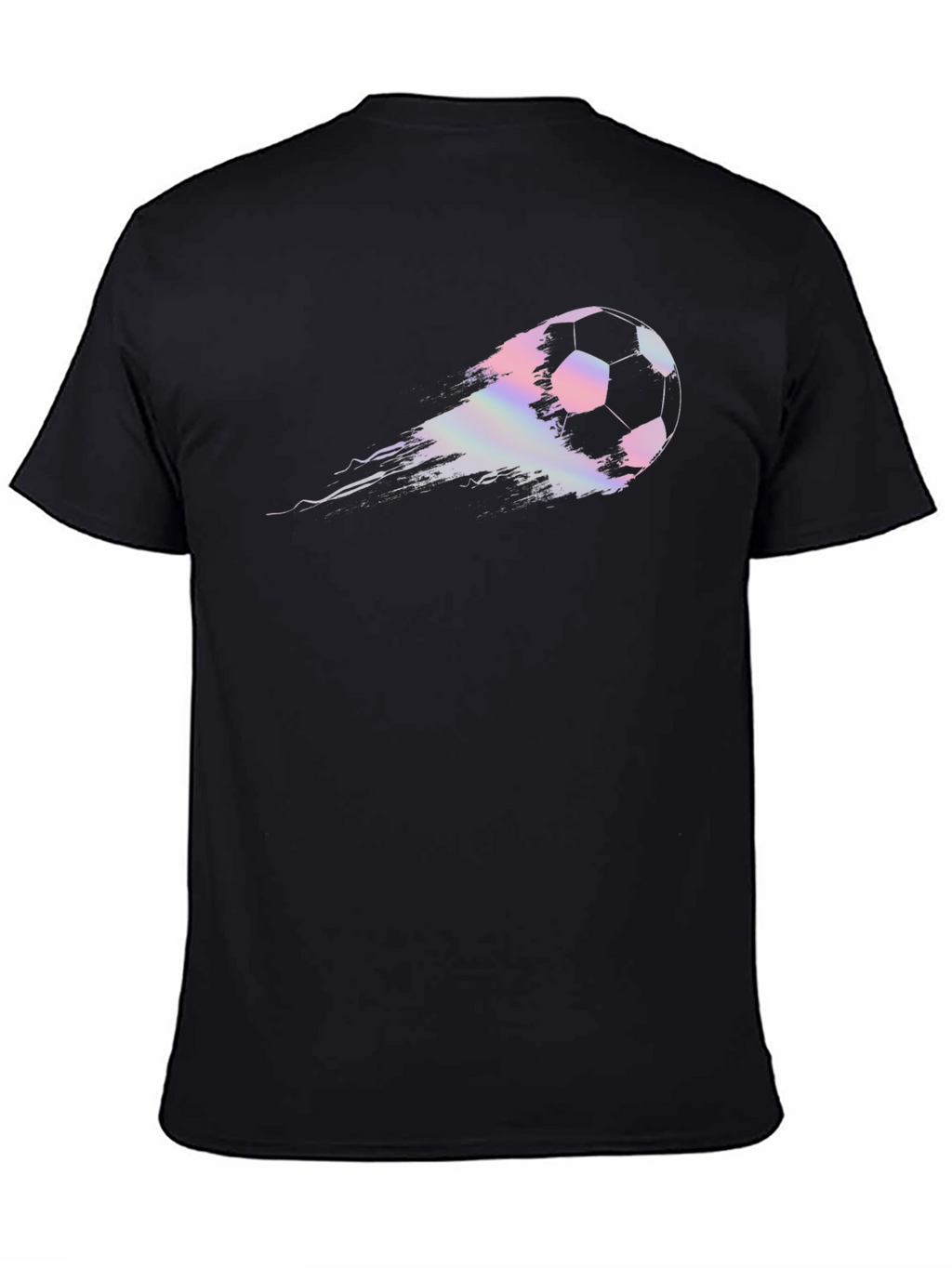 Soccer Ball Streak Graphic T-Shirt