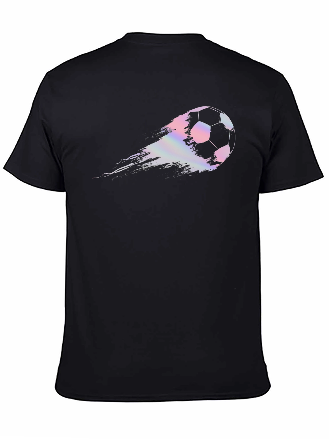 Soccer Ball Streak Graphic T-Shirt