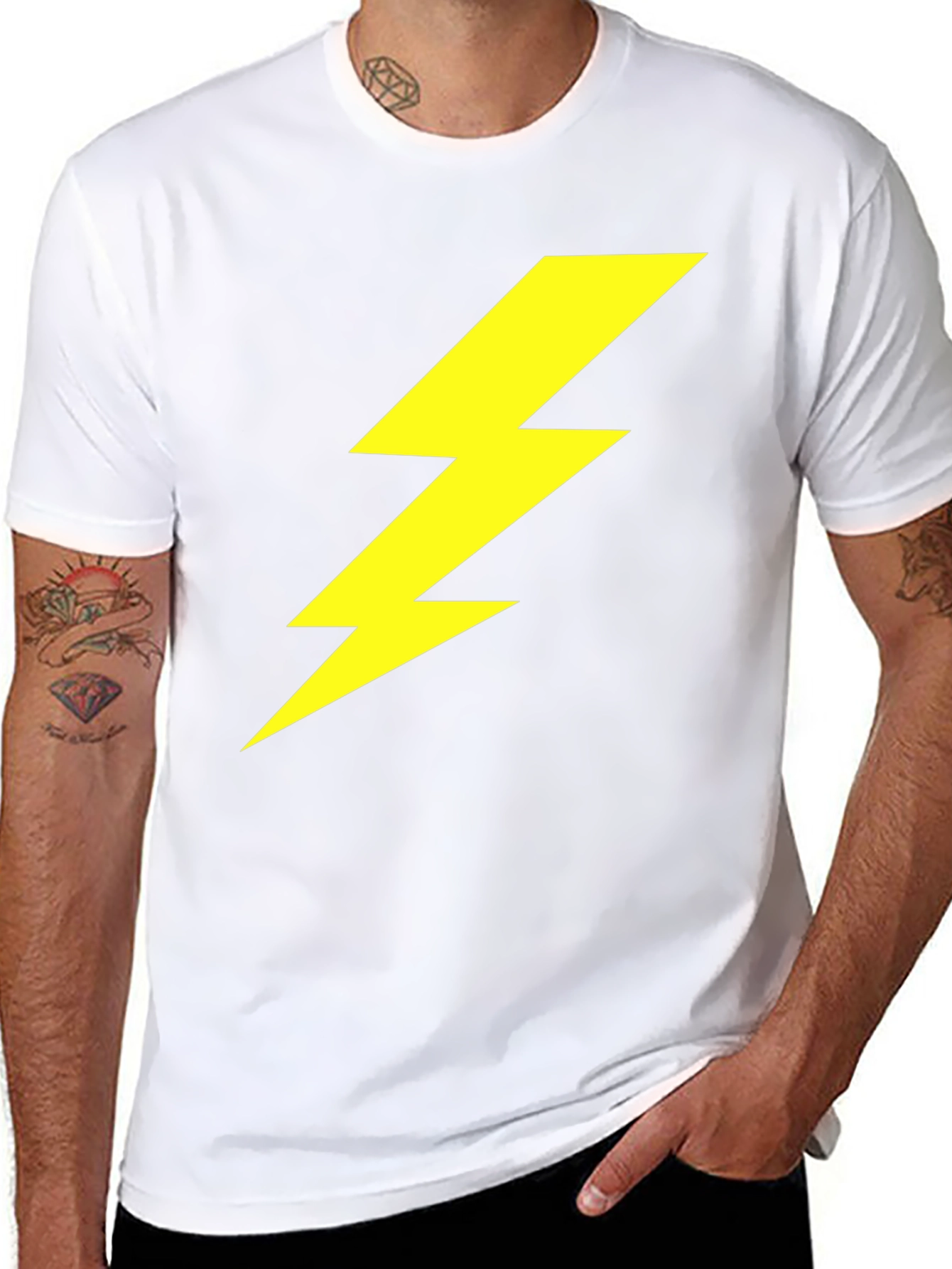 Lightning Bolt Black T-Shirt