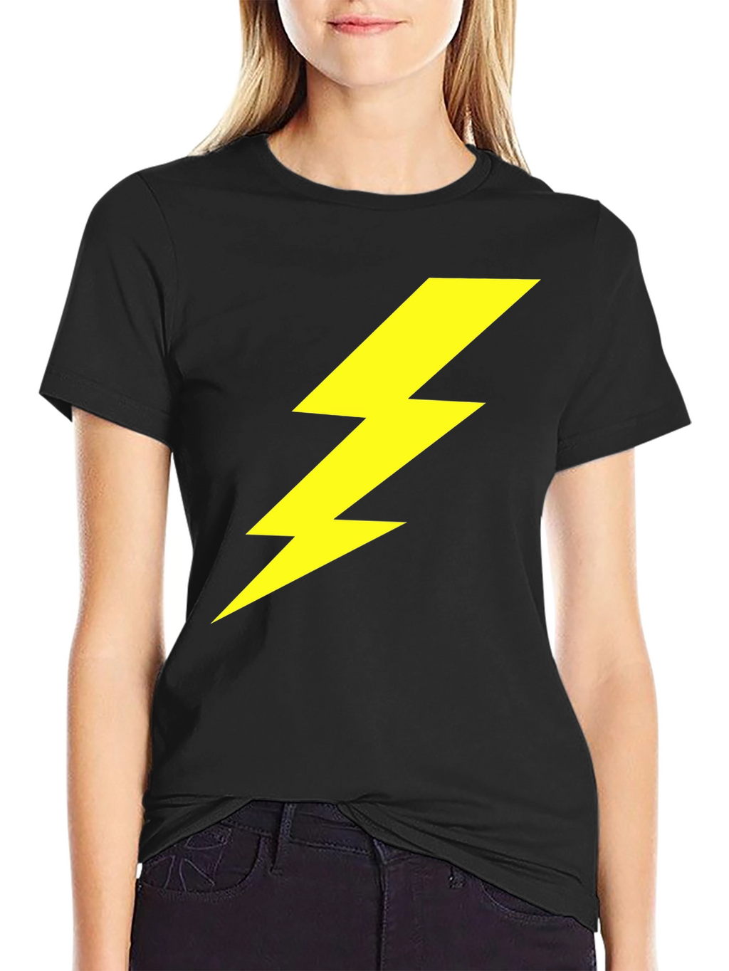 Lightning Bolt Black T-Shirt