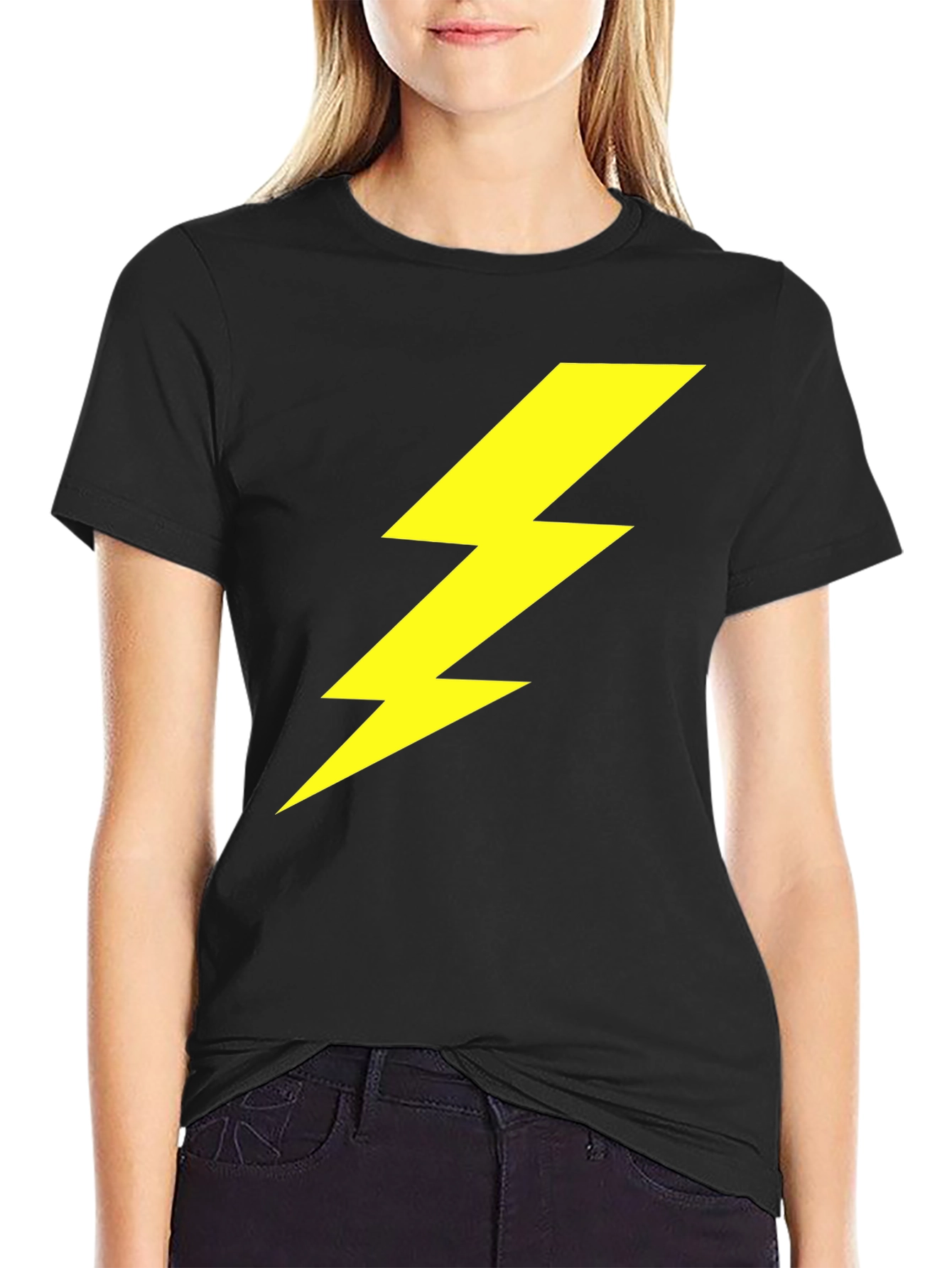 Lightning Bolt Black T-Shirt