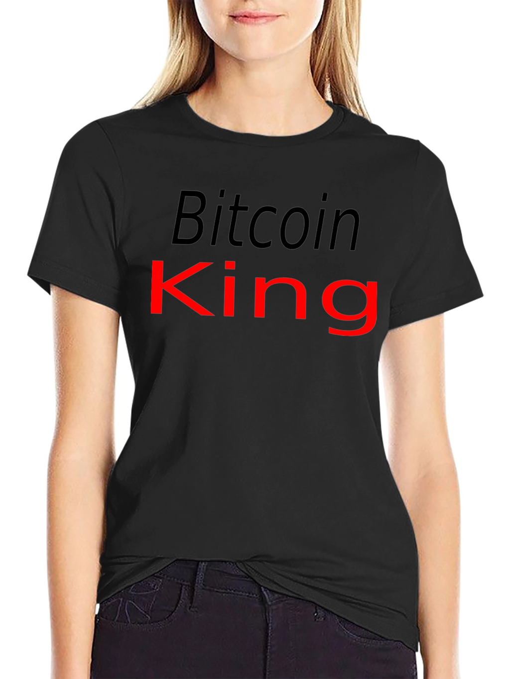 Bitcoin King Graphic T-Shirt - Crypto Currency Tee