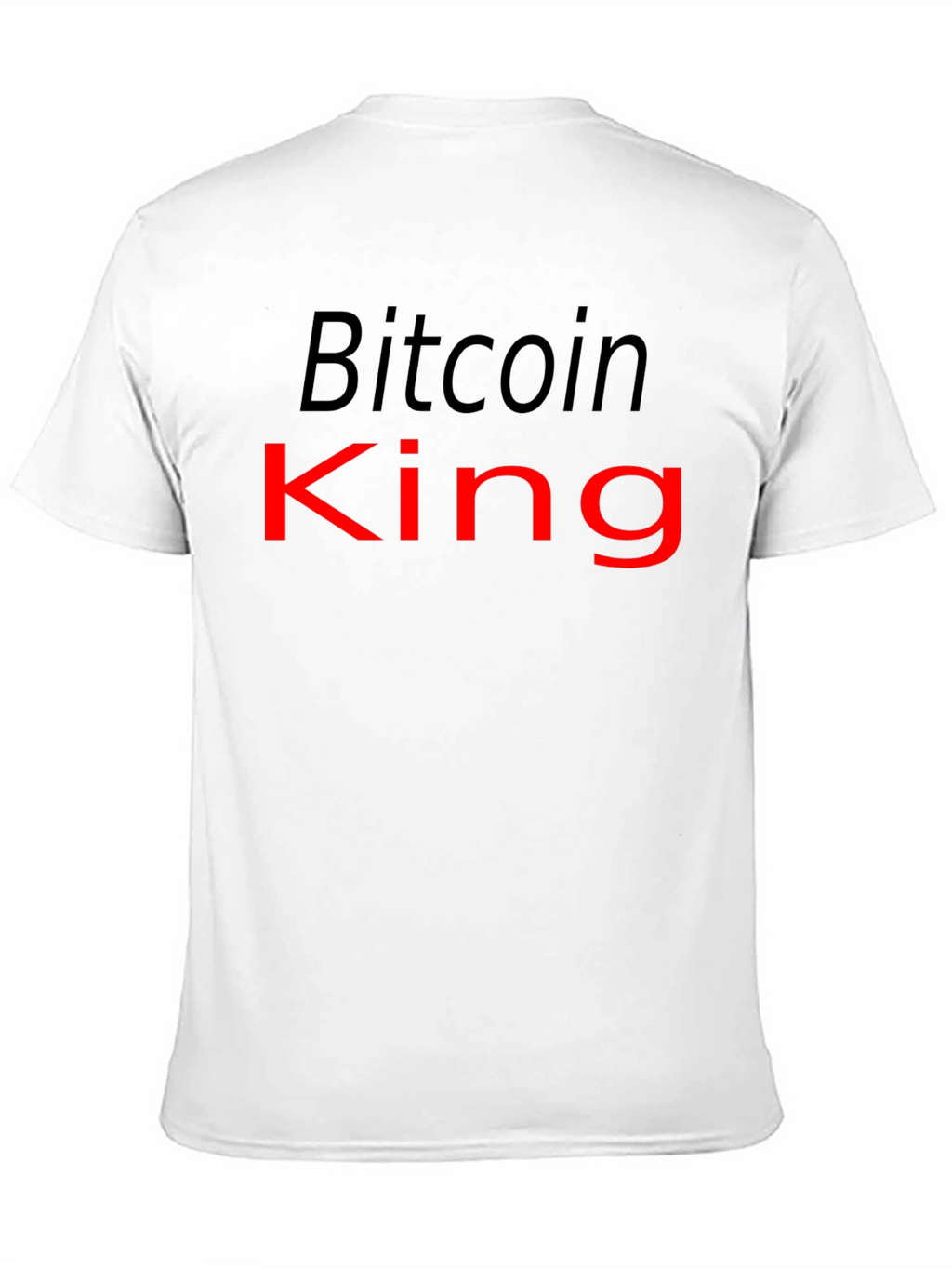 Bitcoin King Graphic T-Shirt - Crypto Currency Tee