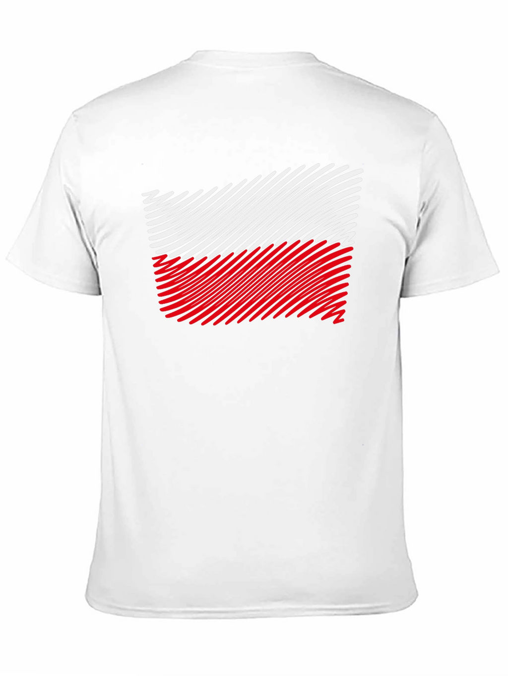 Poland Flag T-Shirt - Unique Striped Design