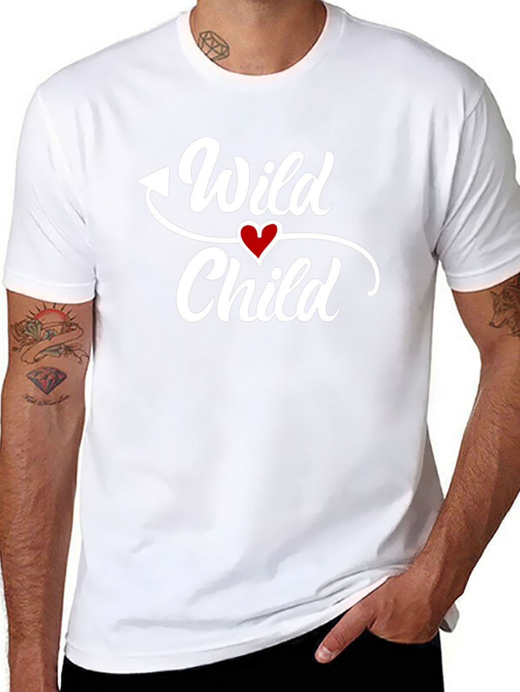 Wild Child Graphic Tee - Trendy Casual Wear
