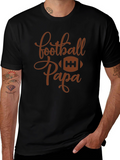Football Papa Graphic T-Shirt