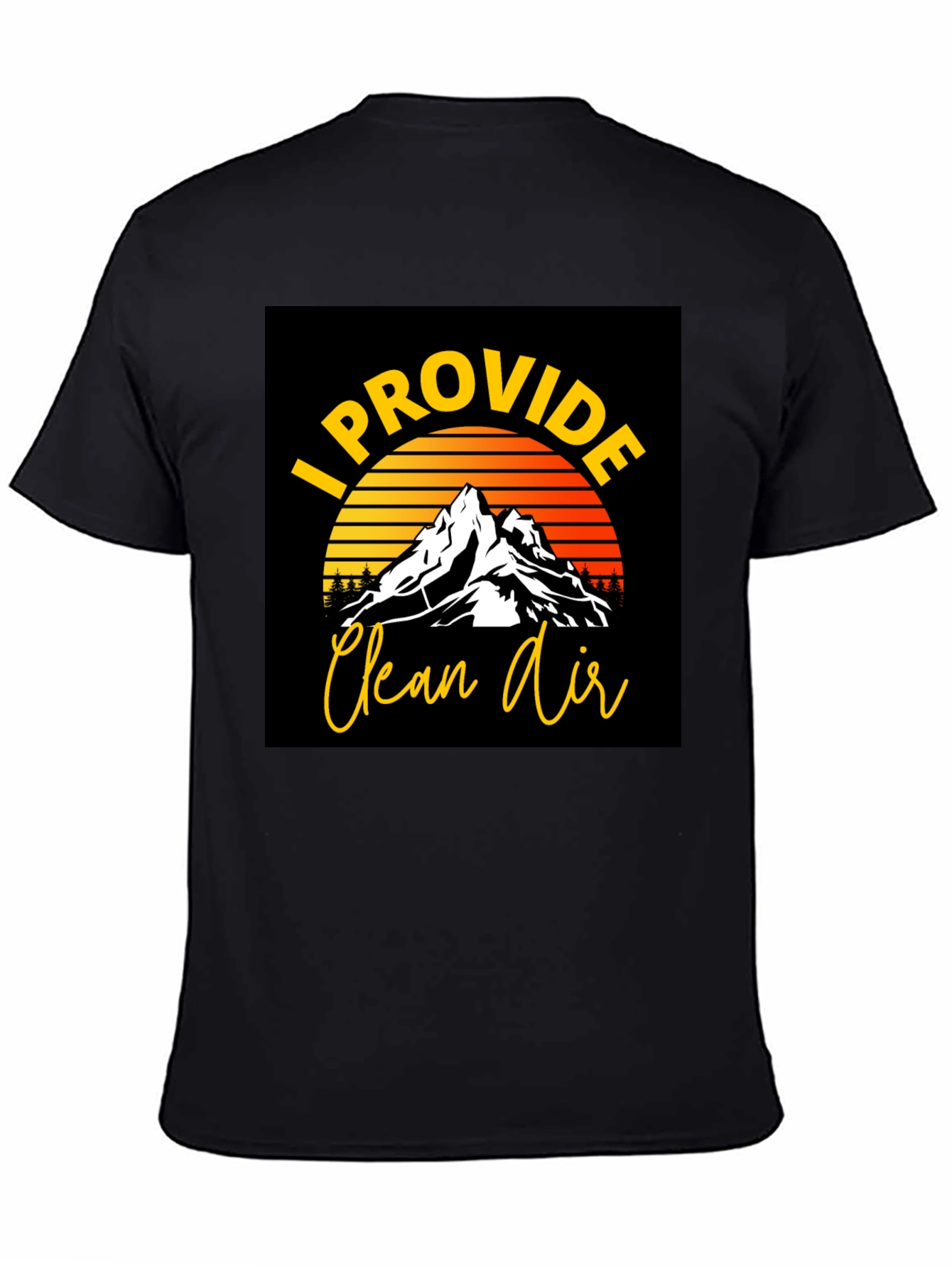 I Provide Clean Air Graphic T-Shirt