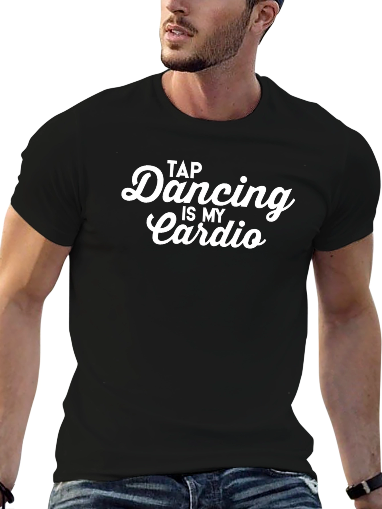 Tap Dancing is My Cardio Black T-Shirt