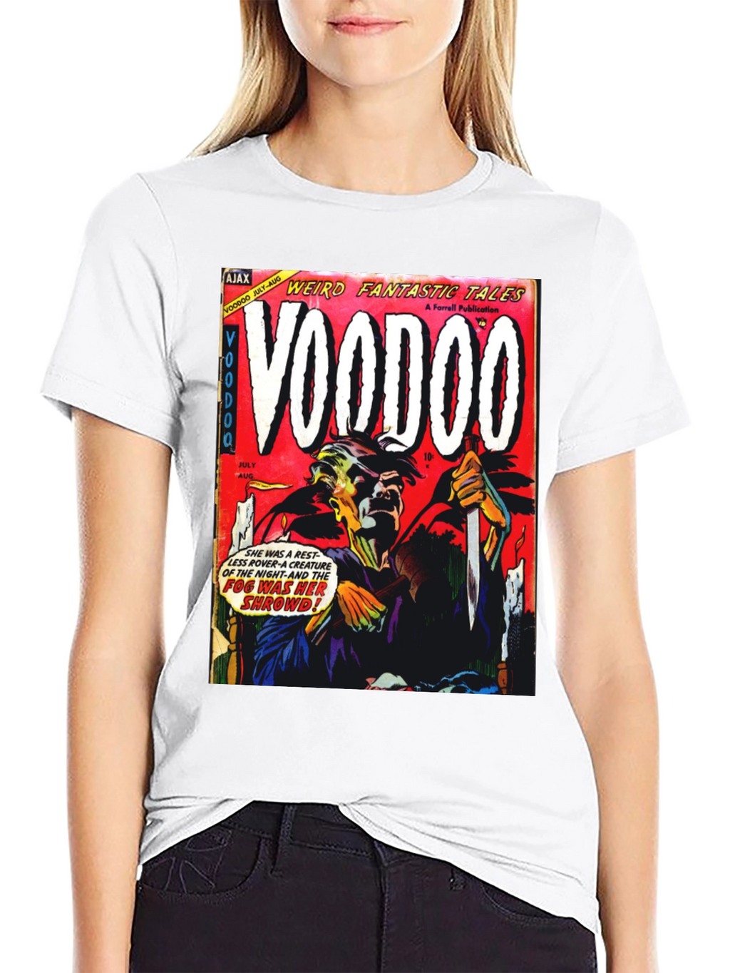 Voodoo Comic Book Cover T-Shirt