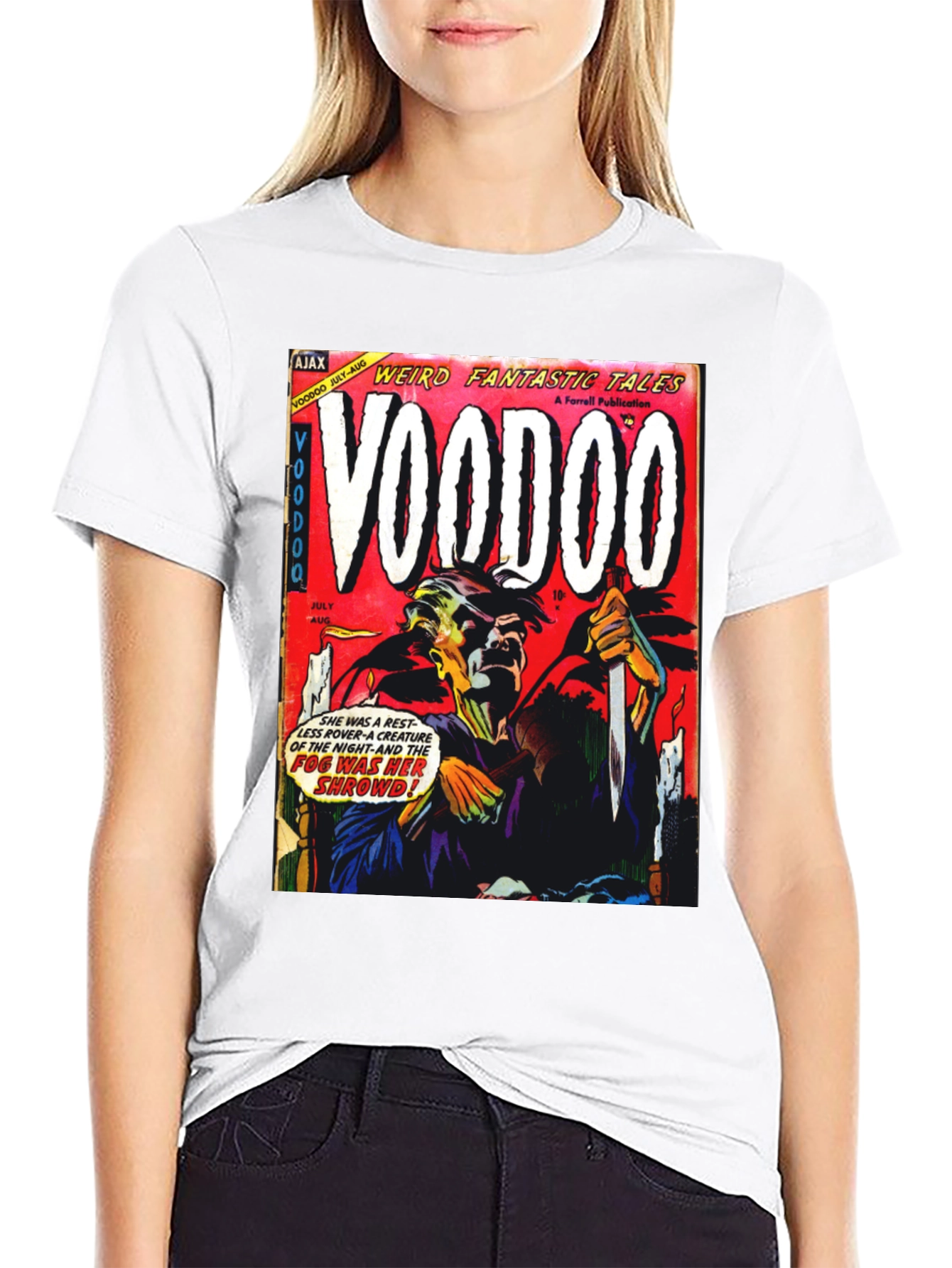 Voodoo Comic Book Cover T-Shirt