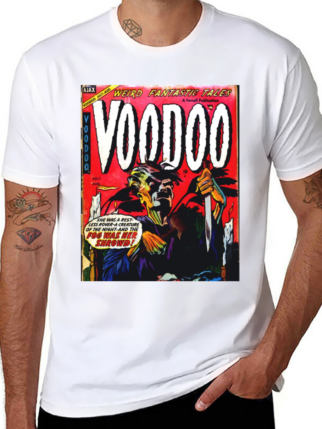 Voodoo Comic Book Cover T-Shirt