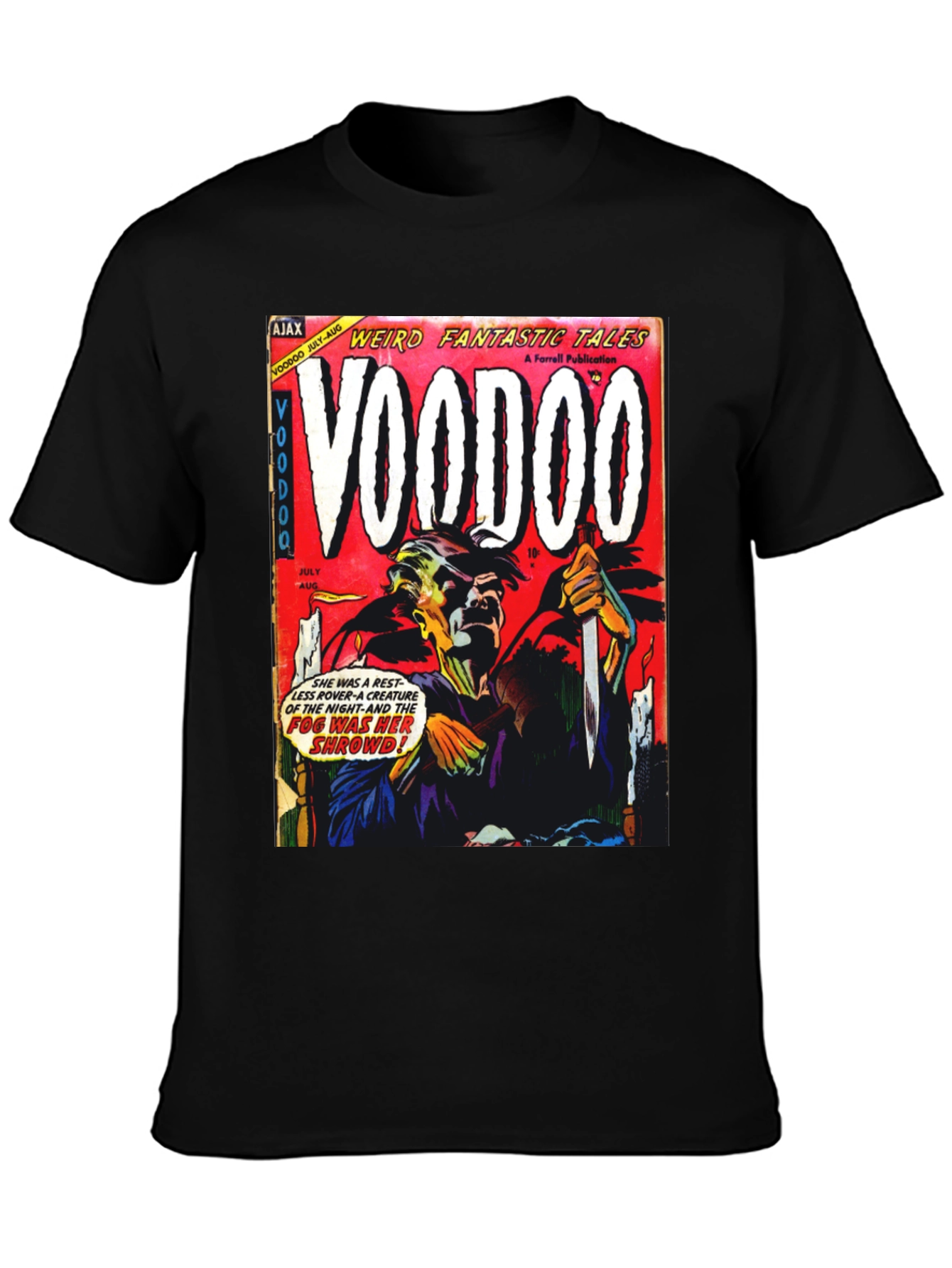 Voodoo Comic Book Cover T-Shirt