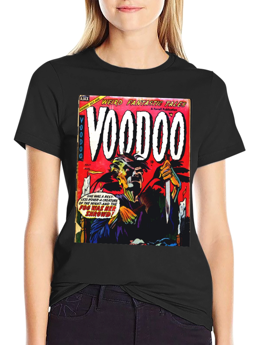 Voodoo Comic Book Cover T-Shirt
