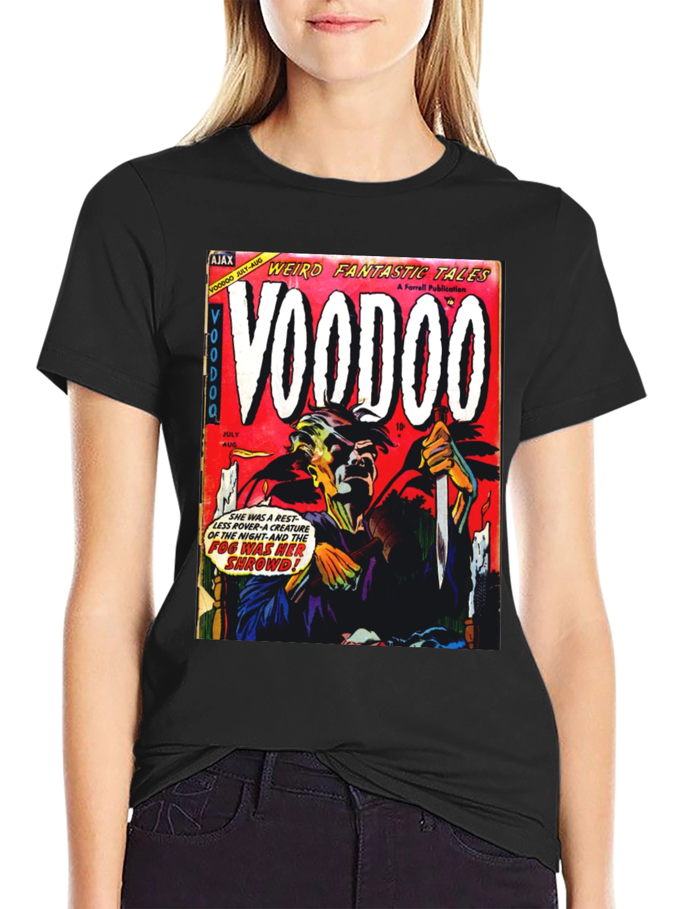 Voodoo Comic Book Cover T-Shirt