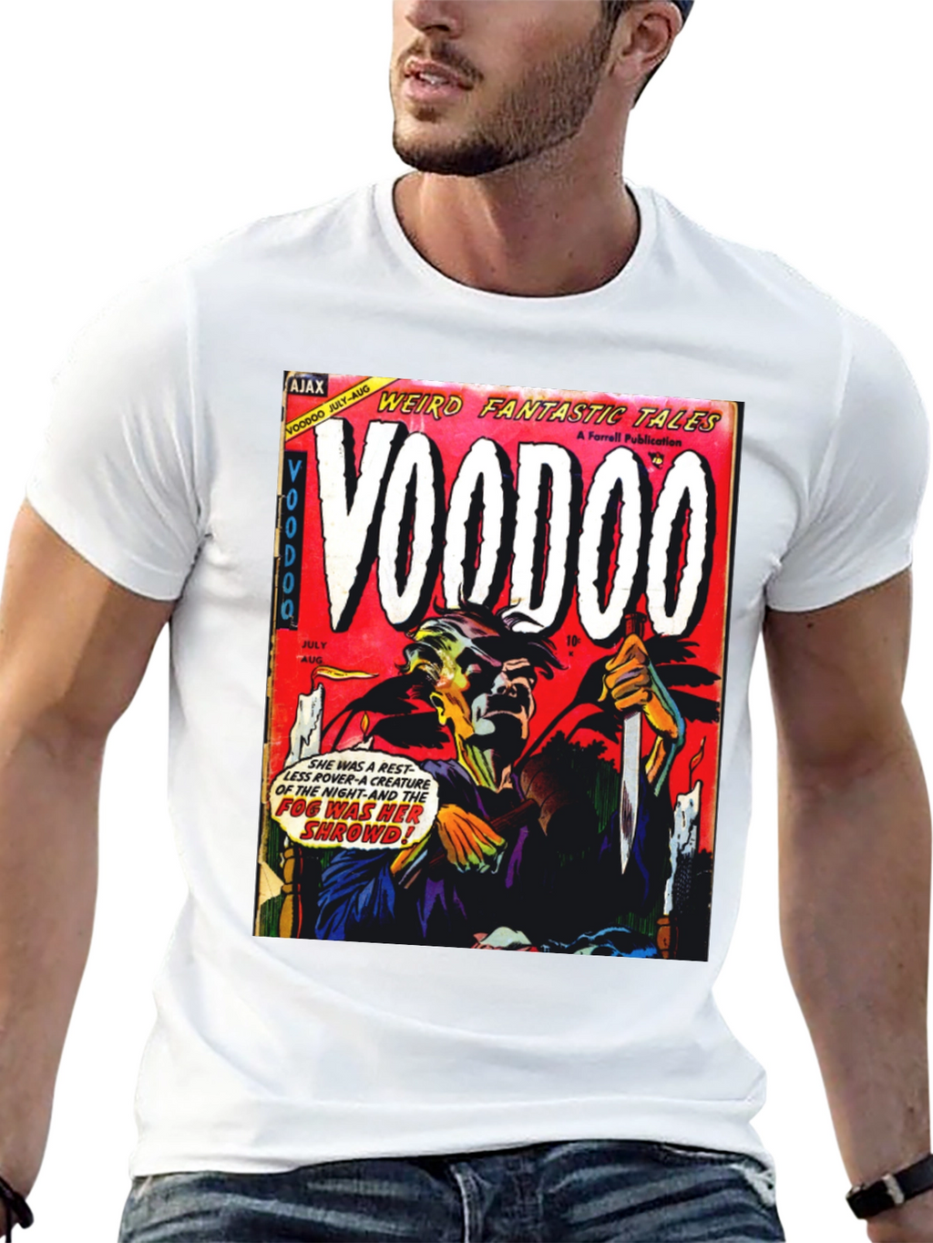 Voodoo Comic Book Cover T-Shirt