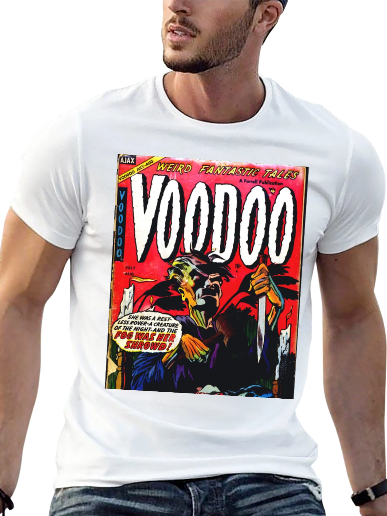 Voodoo Comic Book Cover T-Shirt