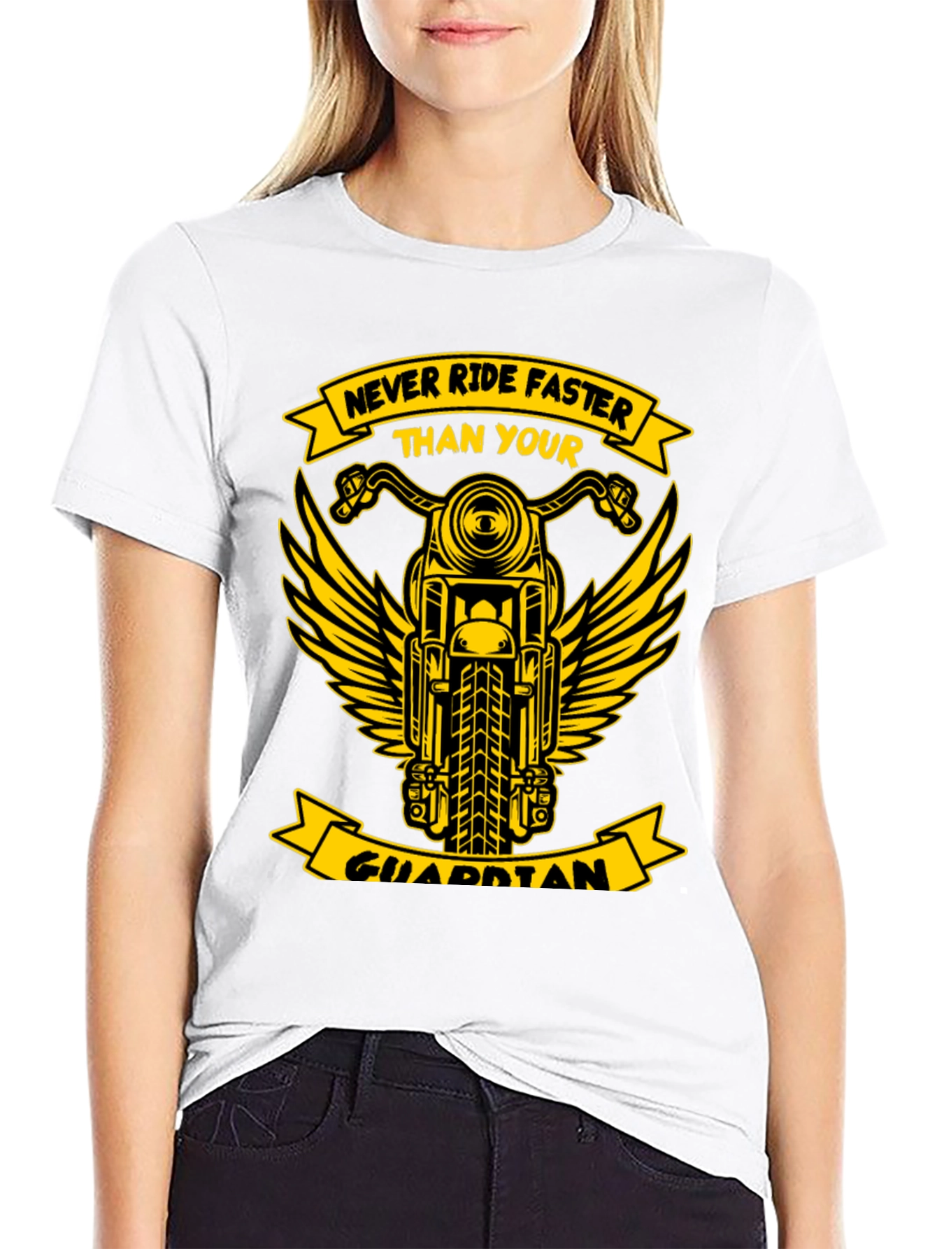 Motorcycle Guardian Graphic Tee