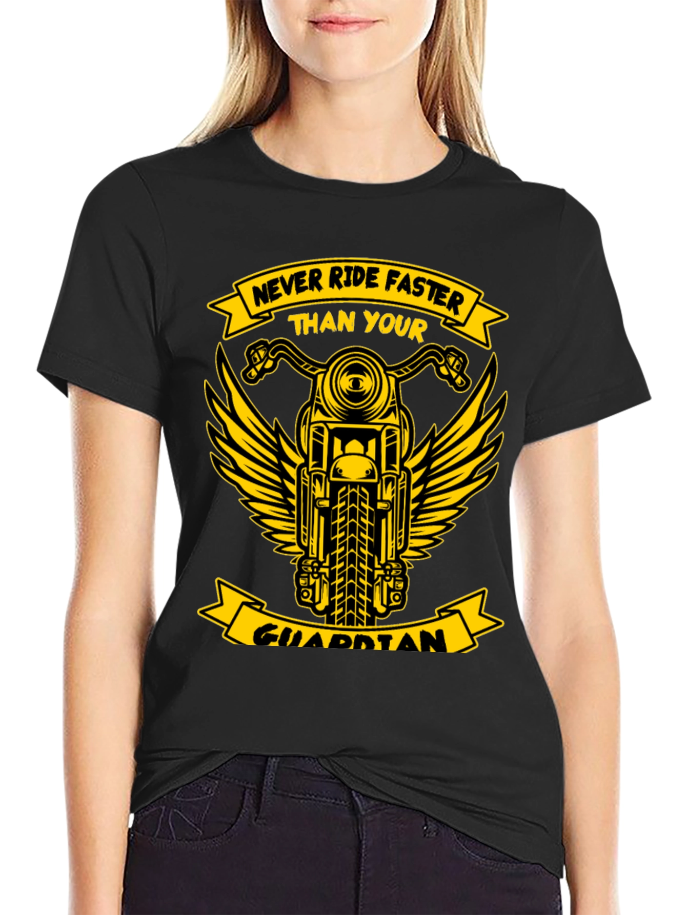 Motorcycle Guardian Graphic Tee
