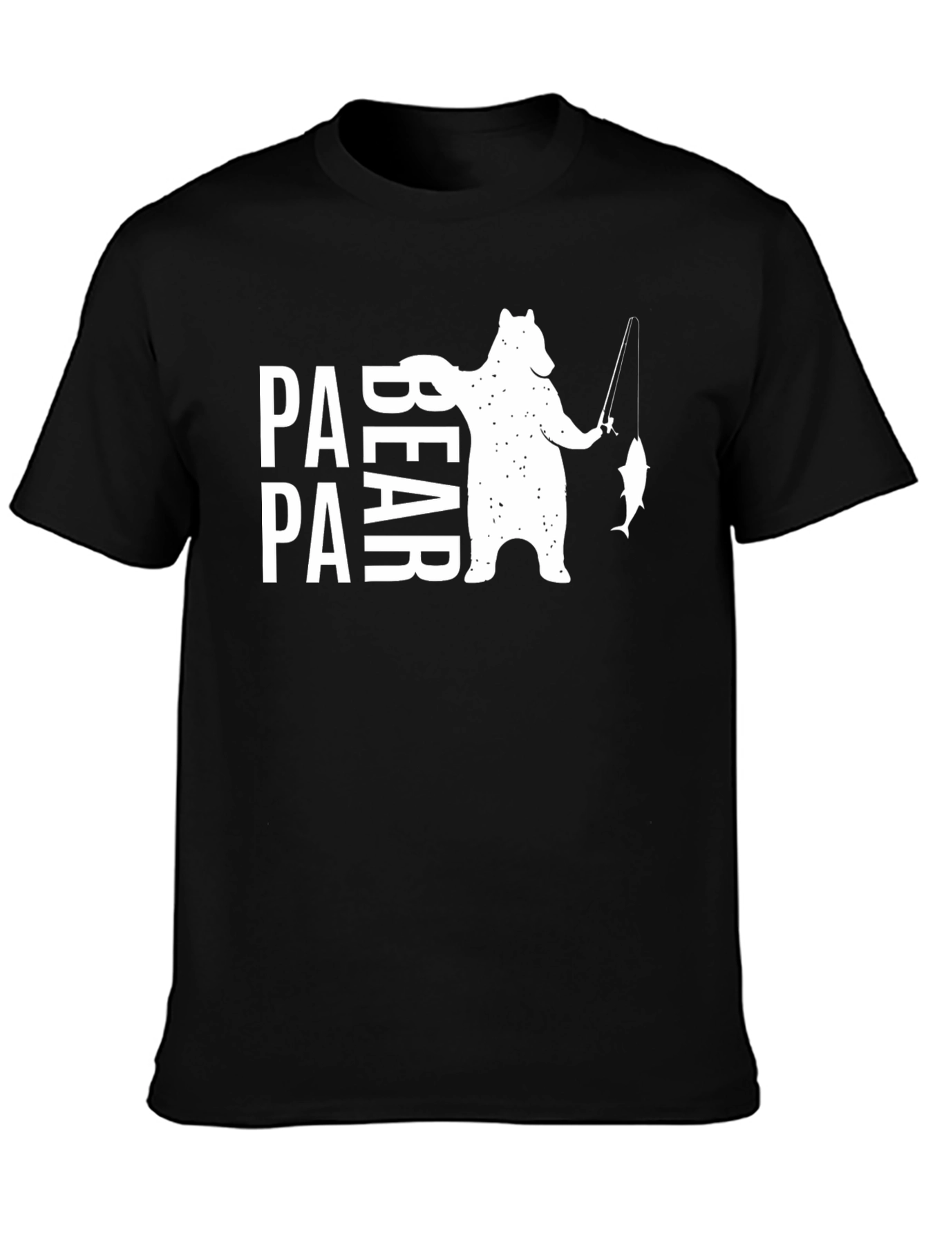 Papa Bear Fishing T-Shirt - Fathers Day Gift