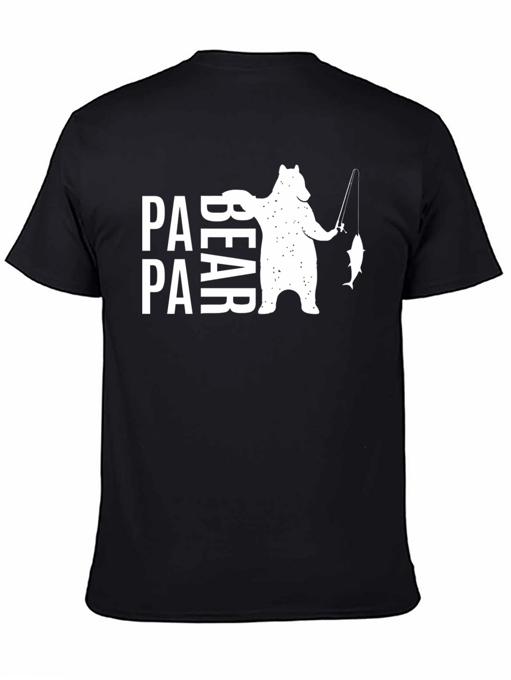 Papa Bear Fishing T-Shirt - Fathers Day Gift