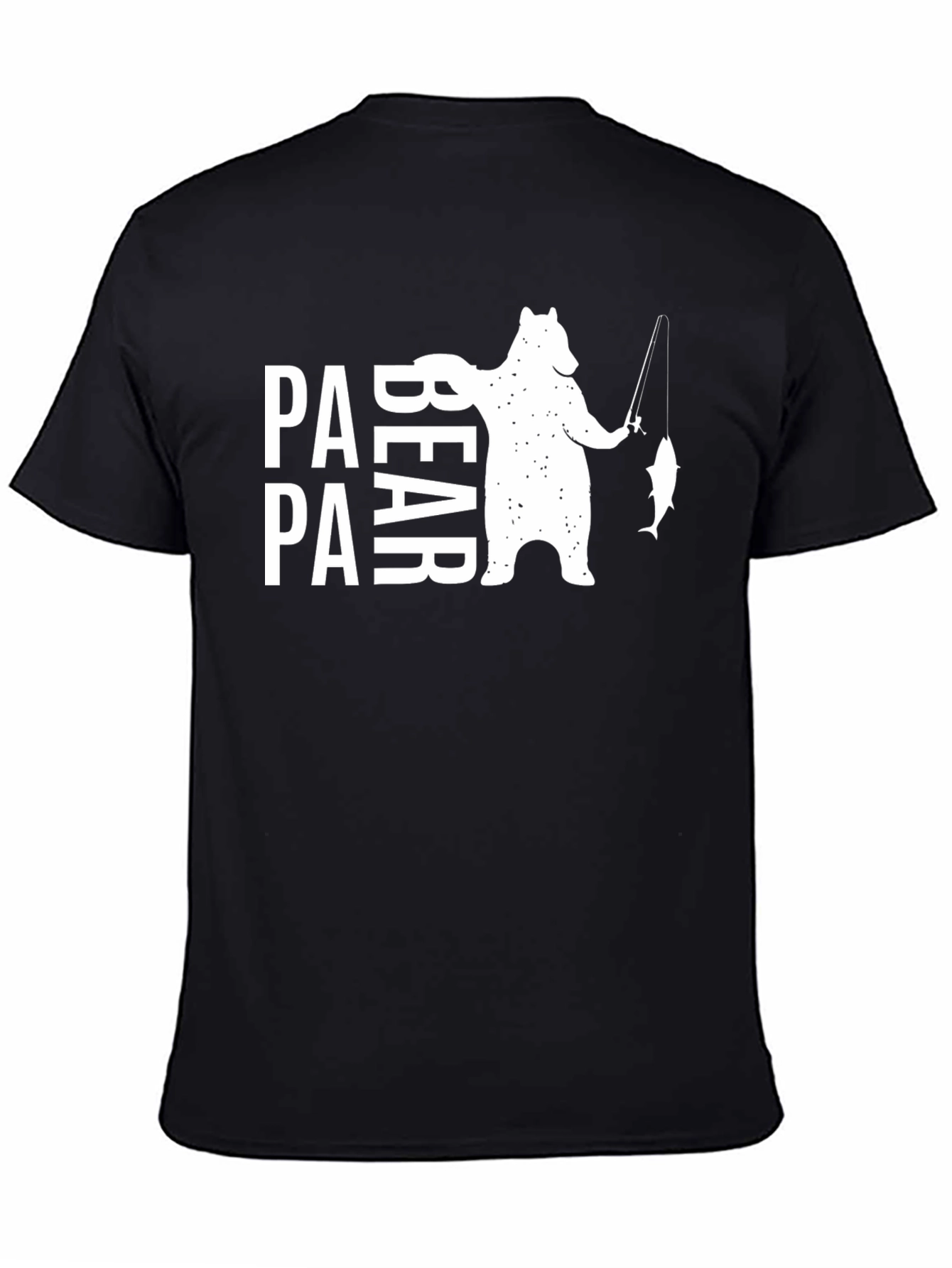 Papa Bear Fishing T-Shirt - Fathers Day Gift