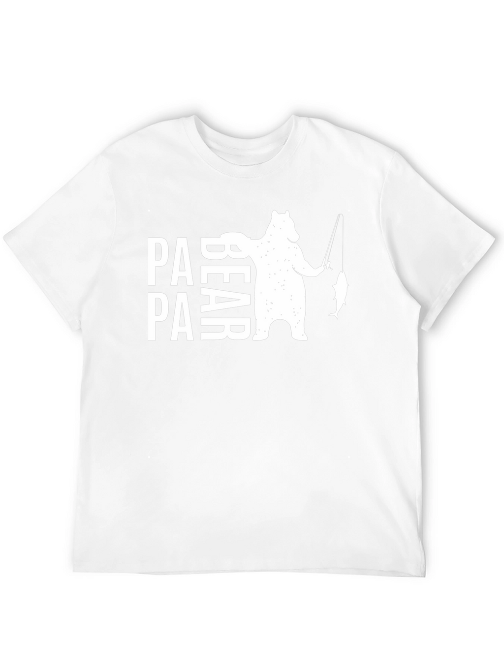 Papa Bear Fishing T-Shirt - Fathers Day Gift