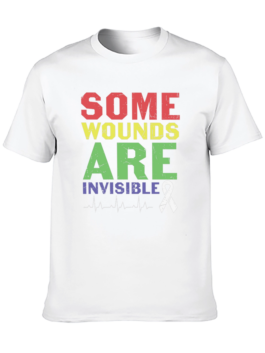 Some Wounds are Invisible Awareness T-Shirt