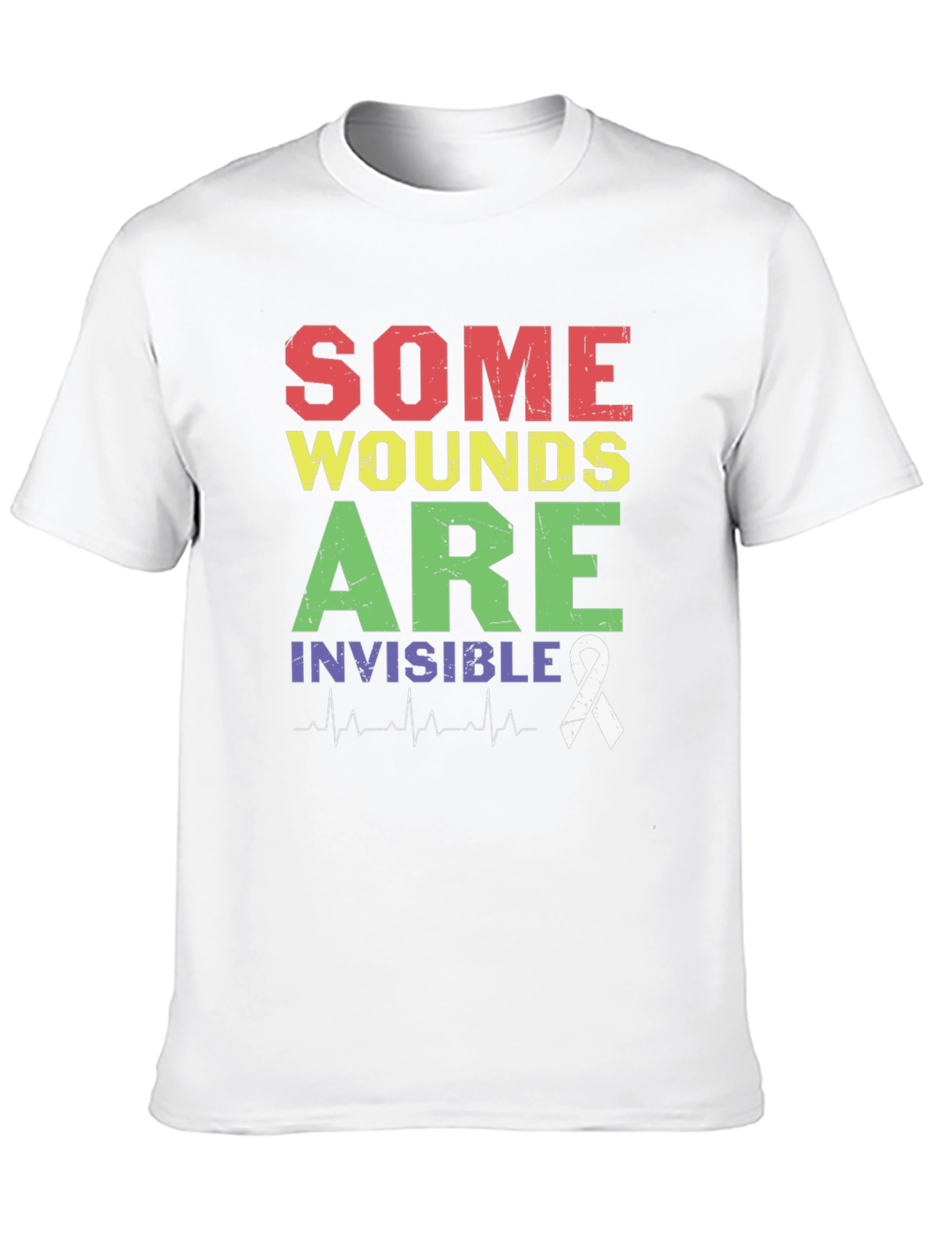 Some Wounds are Invisible Awareness T-Shirt
