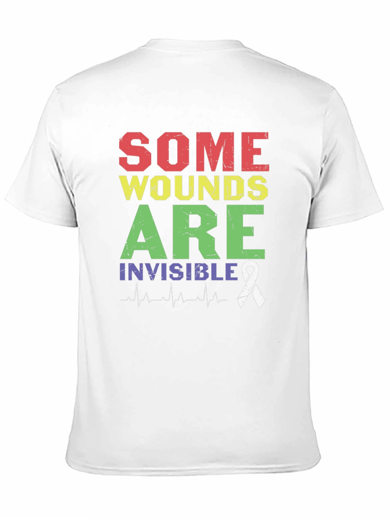 Some Wounds are Invisible Awareness T-Shirt
