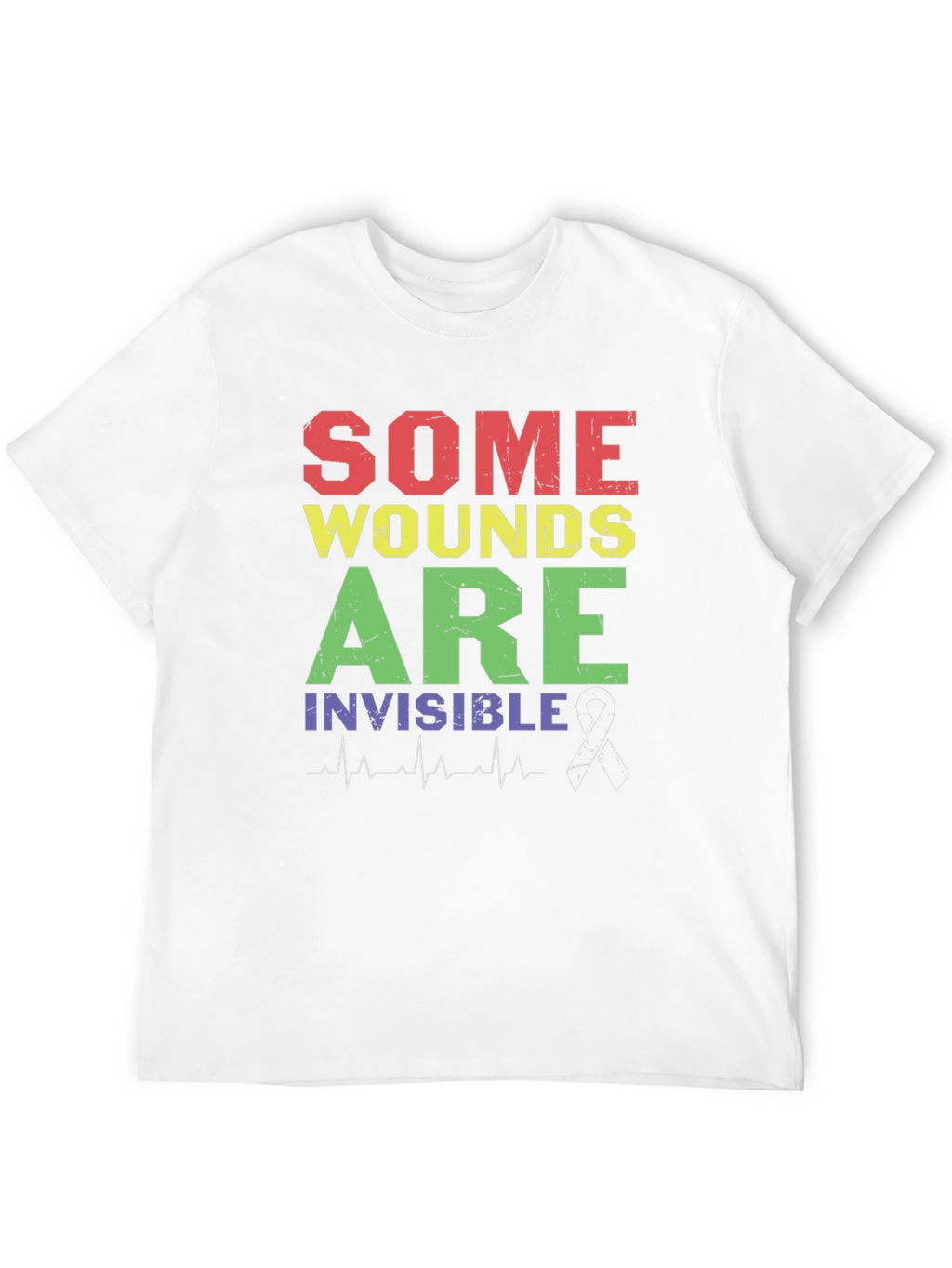Some Wounds are Invisible Awareness T-Shirt