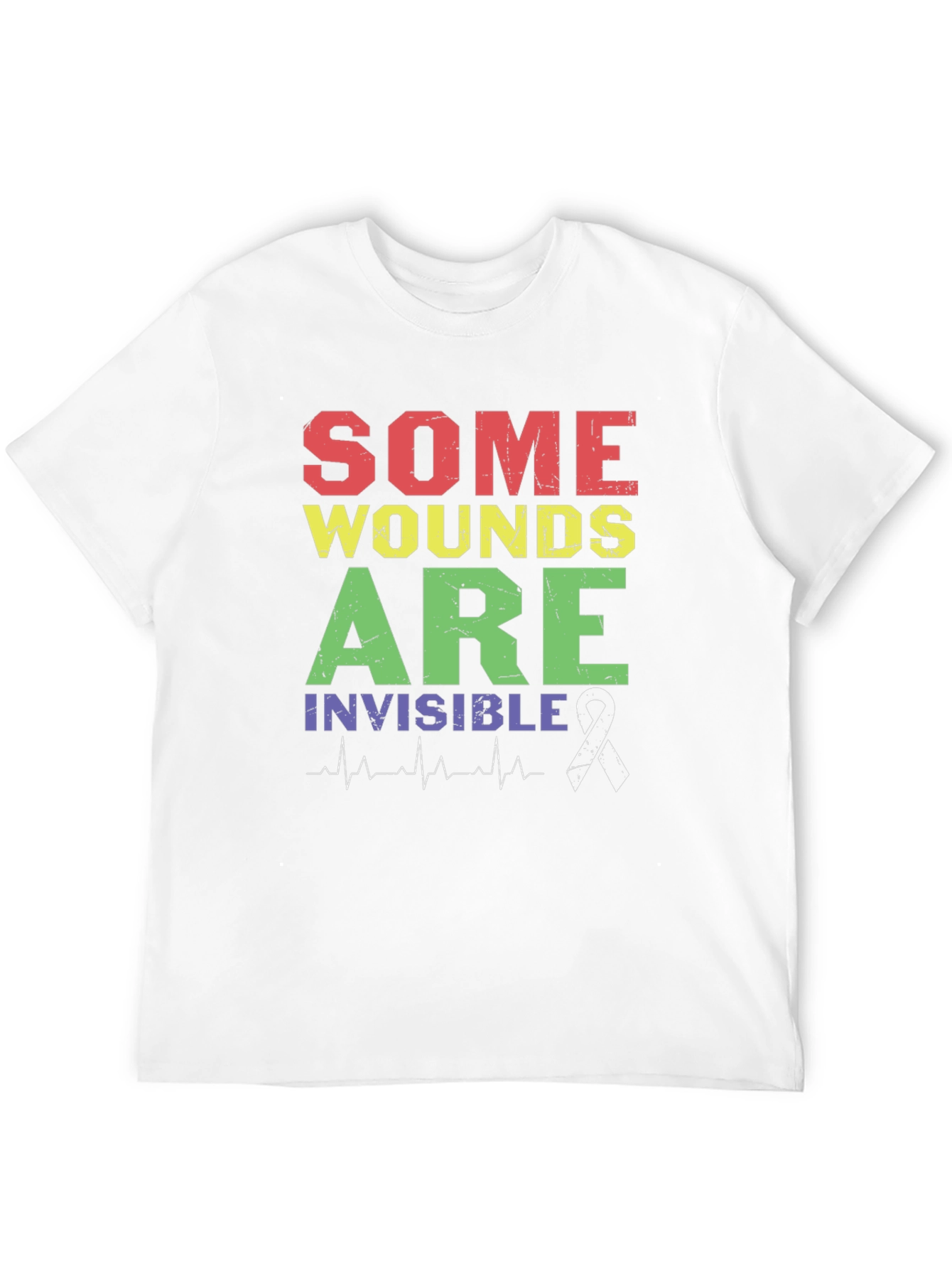 Some Wounds are Invisible Awareness T-Shirt