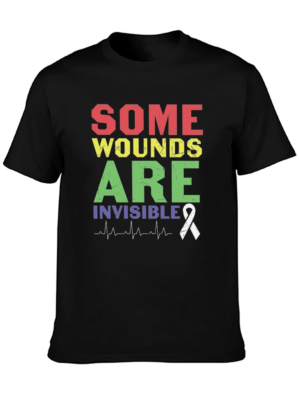 Some Wounds are Invisible Awareness T-Shirt