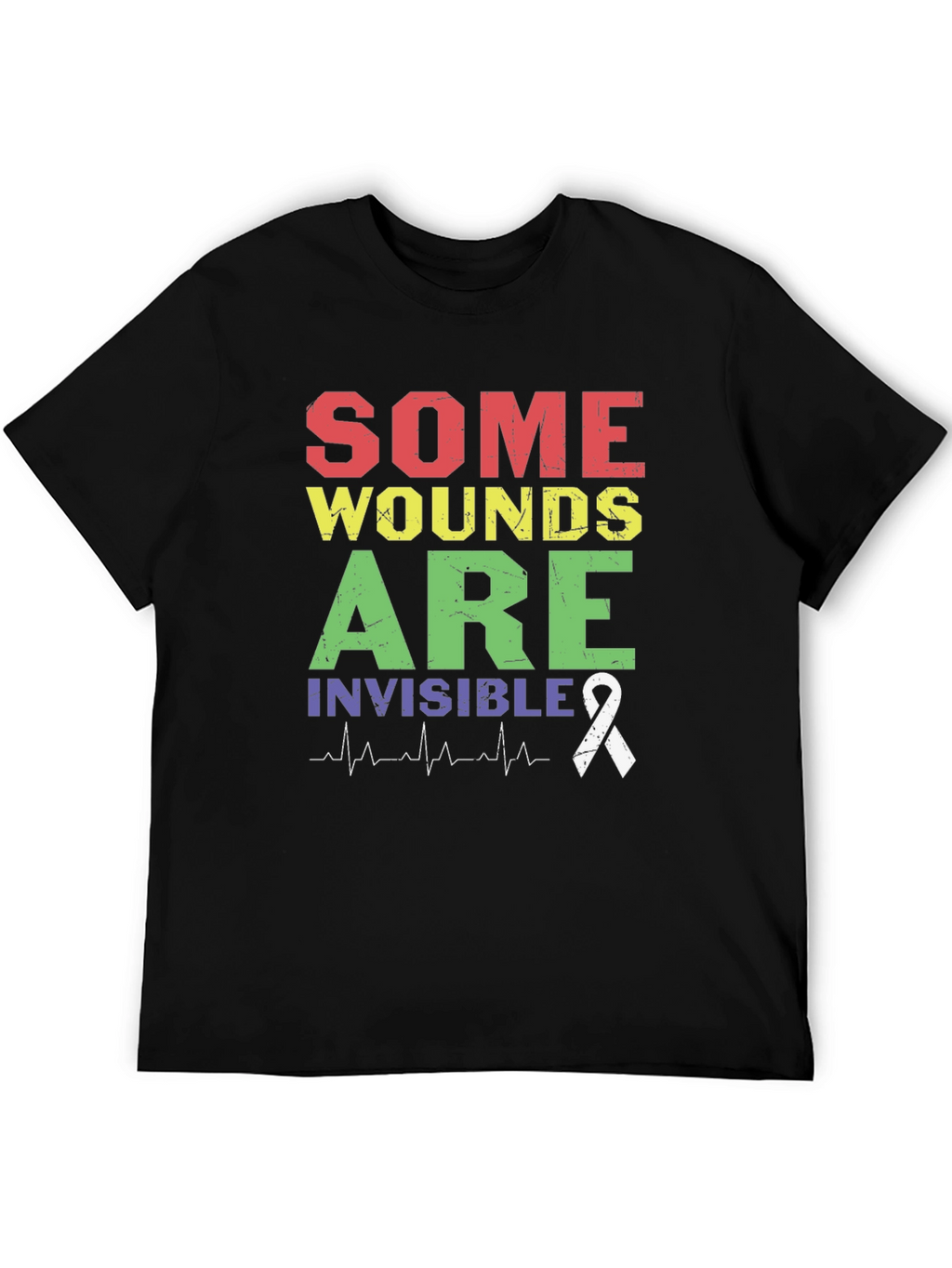 Some Wounds are Invisible Awareness T-Shirt