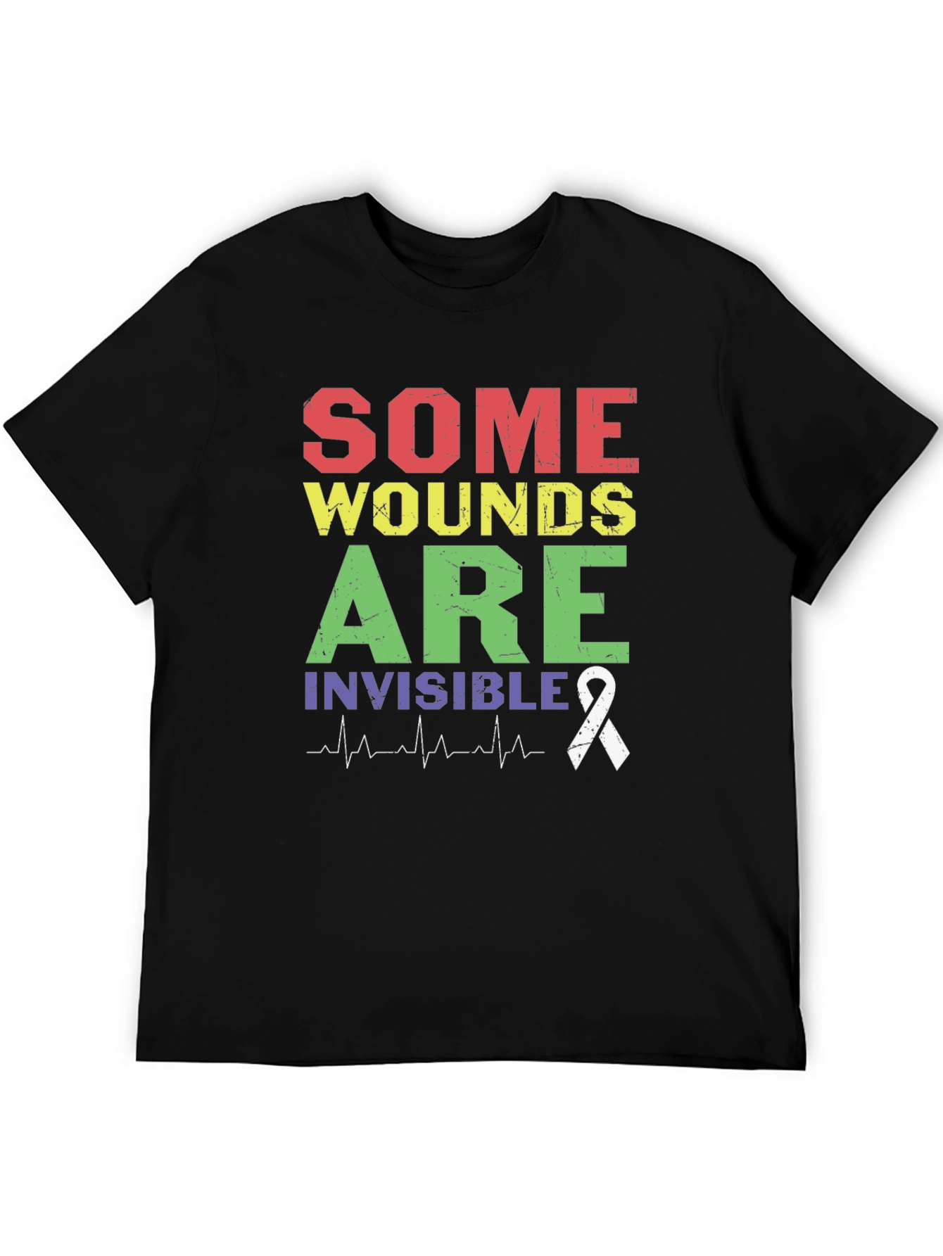 Some Wounds are Invisible Awareness T-Shirt