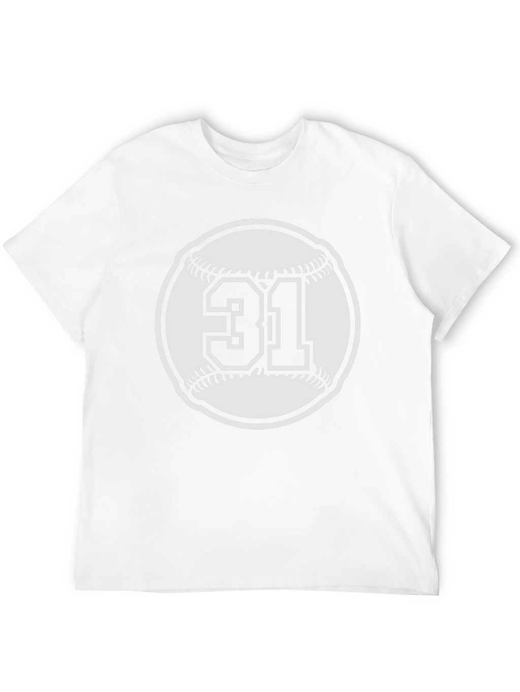 Baseball Number 31 T-Shirt