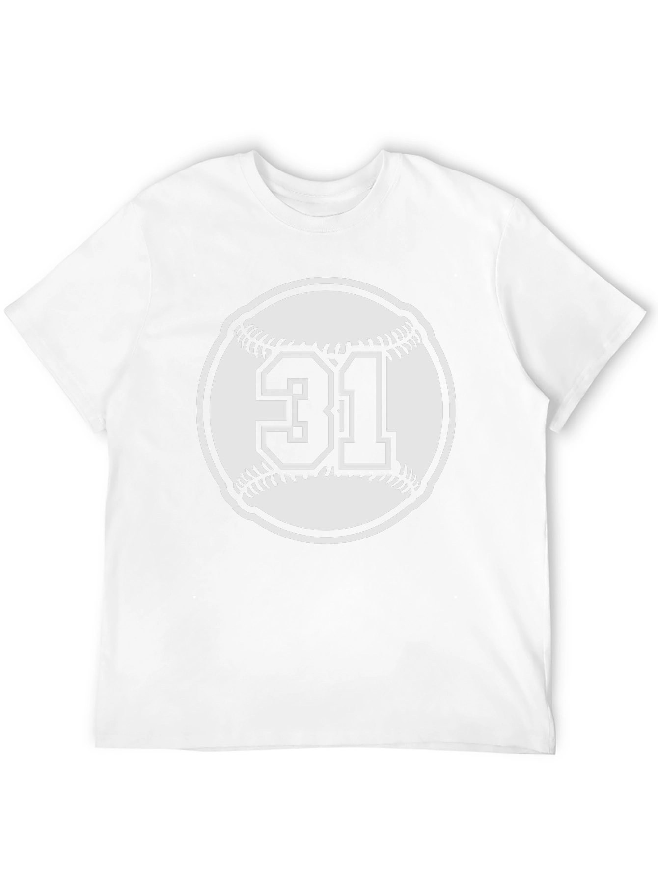 Baseball Number 31 T-Shirt