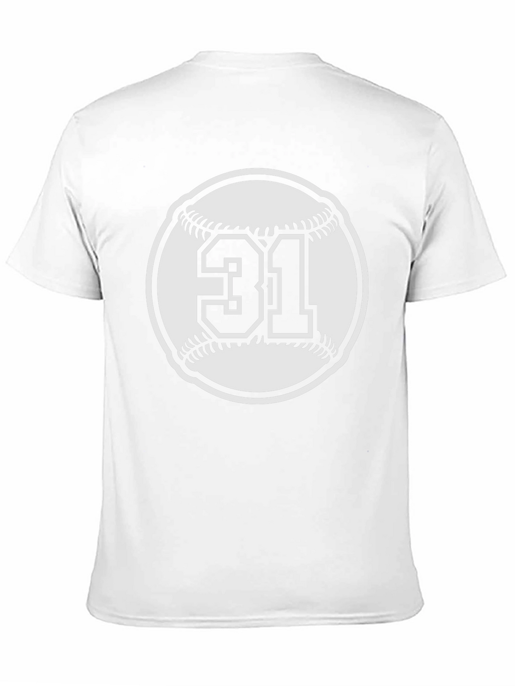 Baseball Number 31 T-Shirt