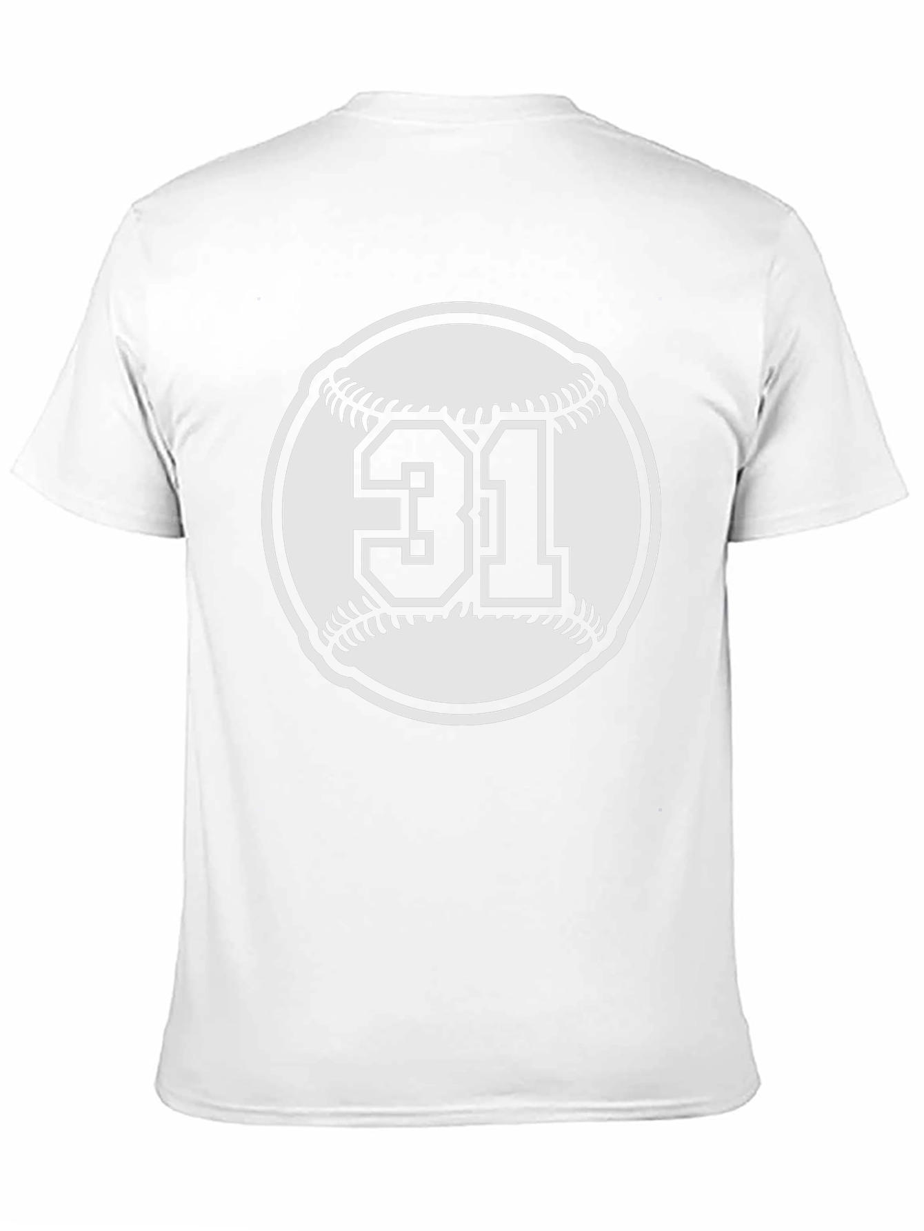 Baseball Number 31 T-Shirt