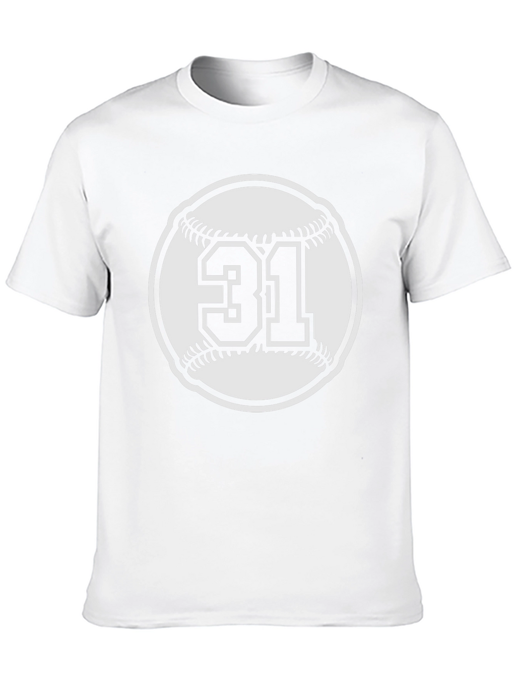 Baseball Number 31 T-Shirt