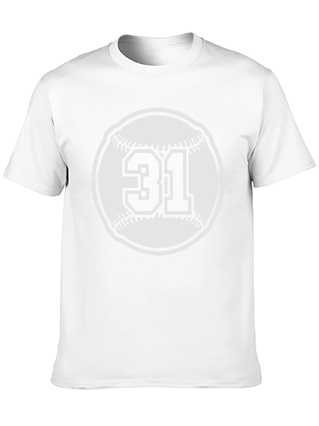 Baseball Number 31 T-Shirt