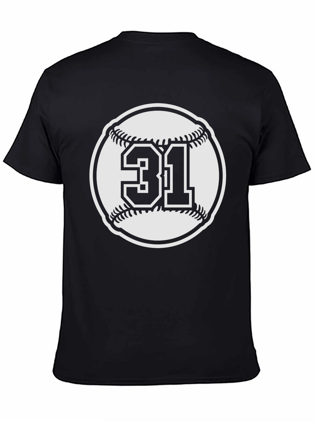 Baseball Number 31 T-Shirt
